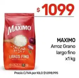 Nini Mayorista Maximo arroz grano largo fino oferta