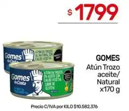 Nini Mayorista Gomes atún trozo aceite/ natural oferta