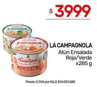 Nini Mayorista La campagnola atún ensalada roja/verde oferta