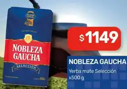 Nini Mayorista Nobleza gaucha yerba mate selección oferta