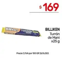 Nini Mayorista Billiken turrón de mani oferta