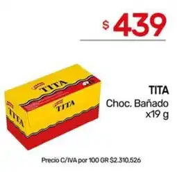 Nini Mayorista Tita choc. bañado oferta