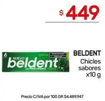 Nini Mayorista Beldent chicles sabores oferta