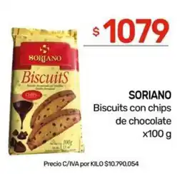 Nini Mayorista SORIANO Biscuits con chips de chocolate oferta