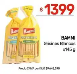 Nini Mayorista Bammi grisines blancos oferta
