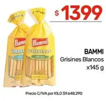 Nini Mayorista Bammi grisines blancos oferta