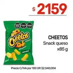 Nini Mayorista Cheetos snack queso oferta