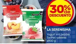 Nini Mayorista LA SERENISIMA Yogurt ent.bebible Sachet sabores oferta