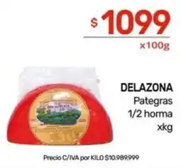 Nini Mayorista Delazona pategras 1/2 horma oferta