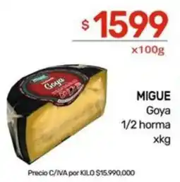 Nini Mayorista Migue goya 1/2 horma oferta