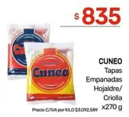 Nini Mayorista Cuneo tapas empanadas hojaldre/ criolla oferta
