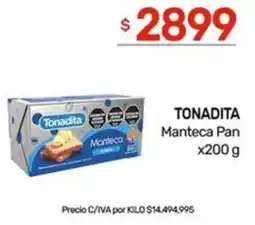 Nini Mayorista Tonadita manteca pan oferta