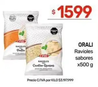 Nini Mayorista Orali ravioles sabores oferta