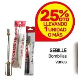 Nini Mayorista Sebille bombillas varias oferta