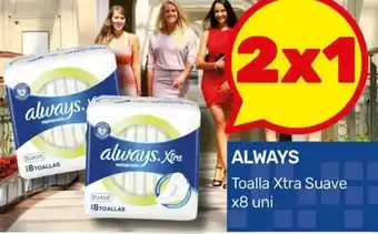 Nini Mayorista Always toalla xtra suave oferta
