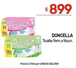 Nini Mayorista Doncella toalla fem. oferta