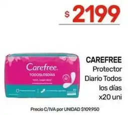 Nini Mayorista Carefree protector diario todos los días oferta