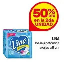 Nini Mayorista Lina toalla anatómica c/alas oferta