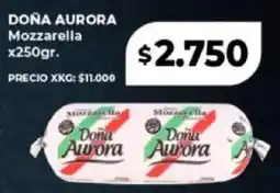 Supermayorista Vital Doña aurora mozzarella oferta