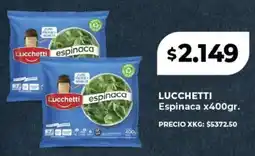 Supermayorista Vital Lucchetti espinaca oferta