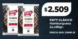 Supermayorista Vital Paty clásico hamburguesa oferta