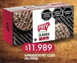 Supermayorista Vital Paty clásico hamburguesas oferta