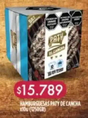Supermayorista Vital Paty hamburguesas de cancha oferta