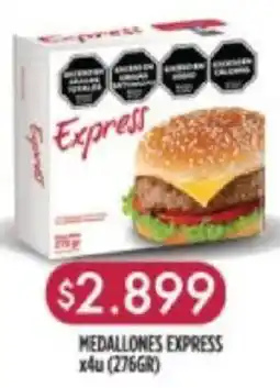 Supermayorista Vital Express medallones oferta