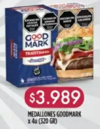 Supermayorista Vital Goodmark medallones oferta