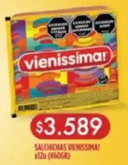 Supermayorista Vital Vienissima! salchichas oferta