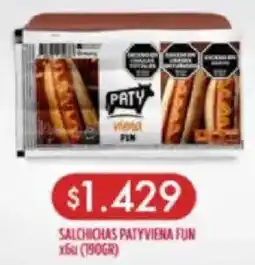 Supermayorista Vital PATY Salchichas patyviena fun oferta