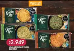 Supermayorista Vital Green life medallones veggies oferta