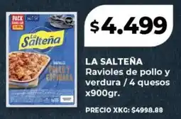 Supermayorista Vital La salteña ravioles de pollo y verdura oferta