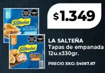Supermayorista Vital La salteña tapas de empanada oferta