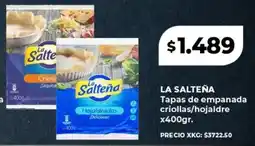Supermayorista Vital La salteña tapas de empanada criollas/hojaldre oferta