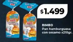 Supermayorista Vital Bimbo pan hamburguesa con sesamo oferta