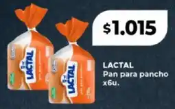 Supermayorista Vital Lactal pan para pancho oferta