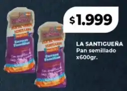 Supermayorista Vital La santigueña pan semillado oferta