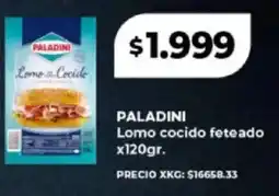Supermayorista Vital PALADINI lomo cocido feteado oferta