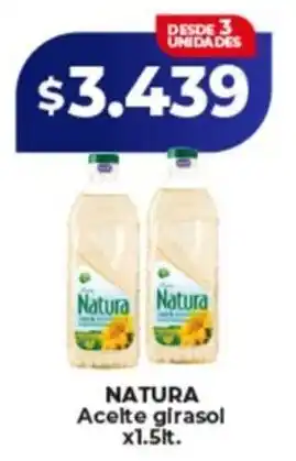 Supermayorista Vital Natura aceite girasol oferta