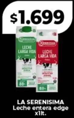 Supermayorista Vital La serenisima leche entera edge oferta