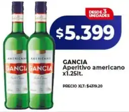 Supermayorista Vital GANCIA aperitivo americano oferta