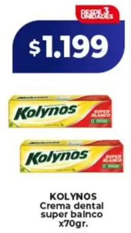 Supermayorista Vital Kolynos crema dental super balnco oferta