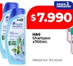 Supermayorista Vital H&S shampoo oferta