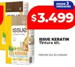 Supermayorista Vital ISSUE keratin tintura kit oferta