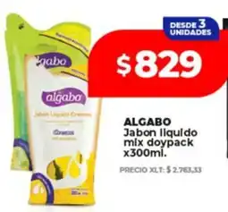 Supermayorista Vital Algabo jabon liquido mix doypack oferta