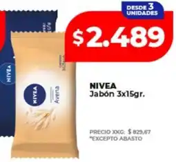 Supermayorista Vital NIVEA jabón oferta
