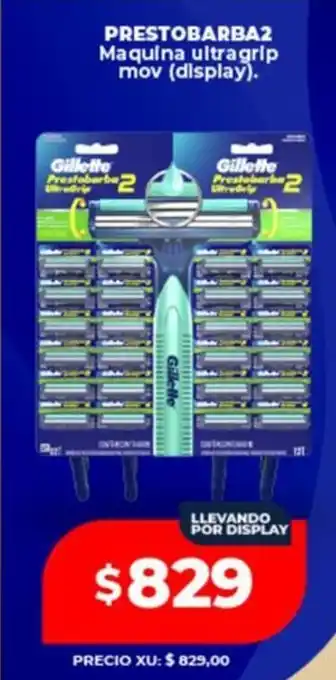 Supermayorista Vital Prestobarba2 maquina ultragrip mov oferta