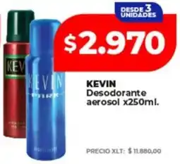 Supermayorista Vital KEVIN desodorante aerosol oferta
