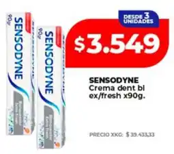 Supermayorista Vital SENSODYNE Crema dent bl ex/fresh oferta